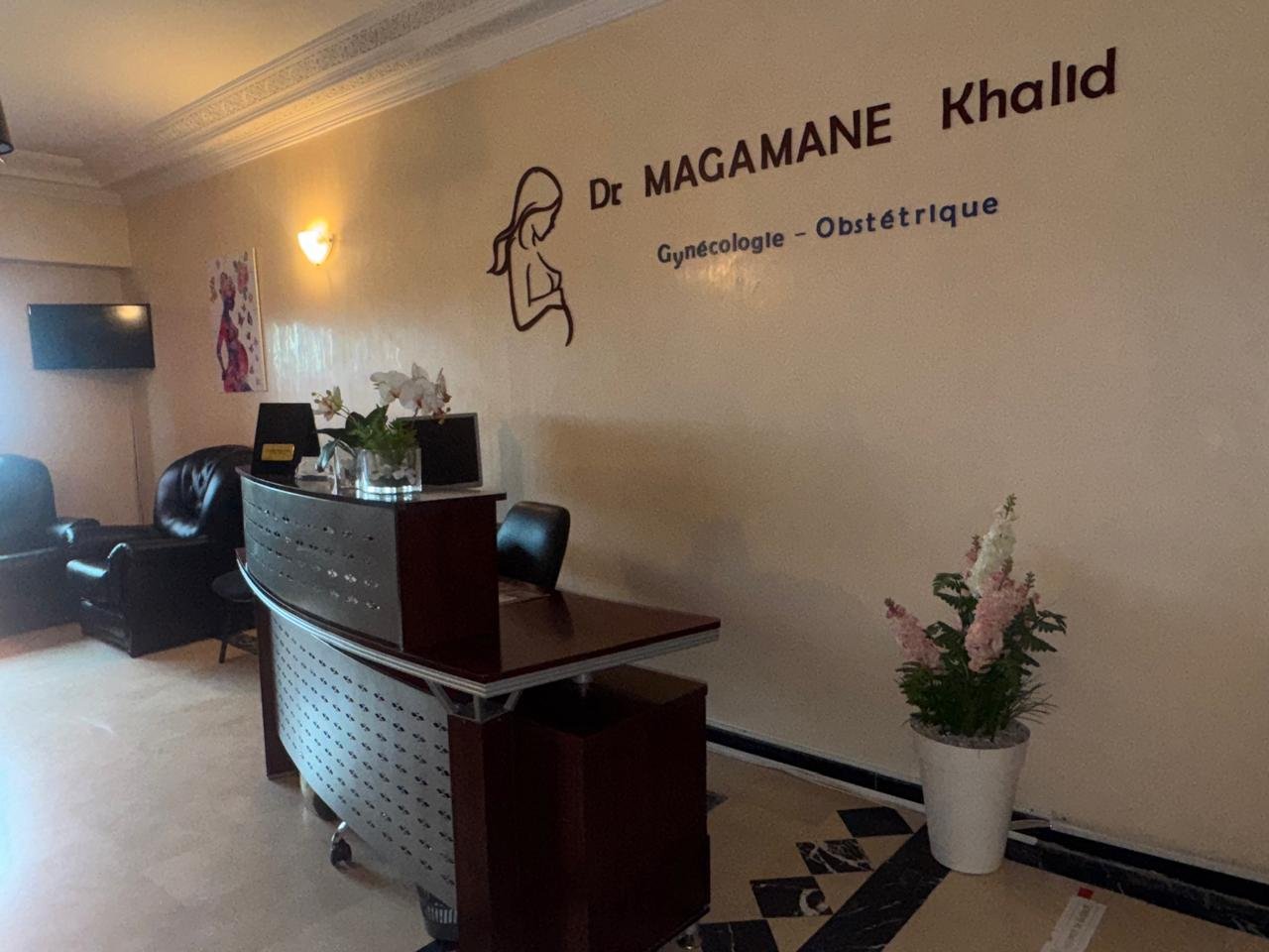 Accueil du Cabinet Dr Magamane Khalid à Marrakech